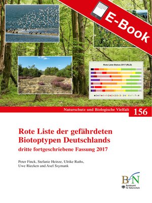 cover image of Rote Liste der gefährdeten Biotoptypen Deutschlands